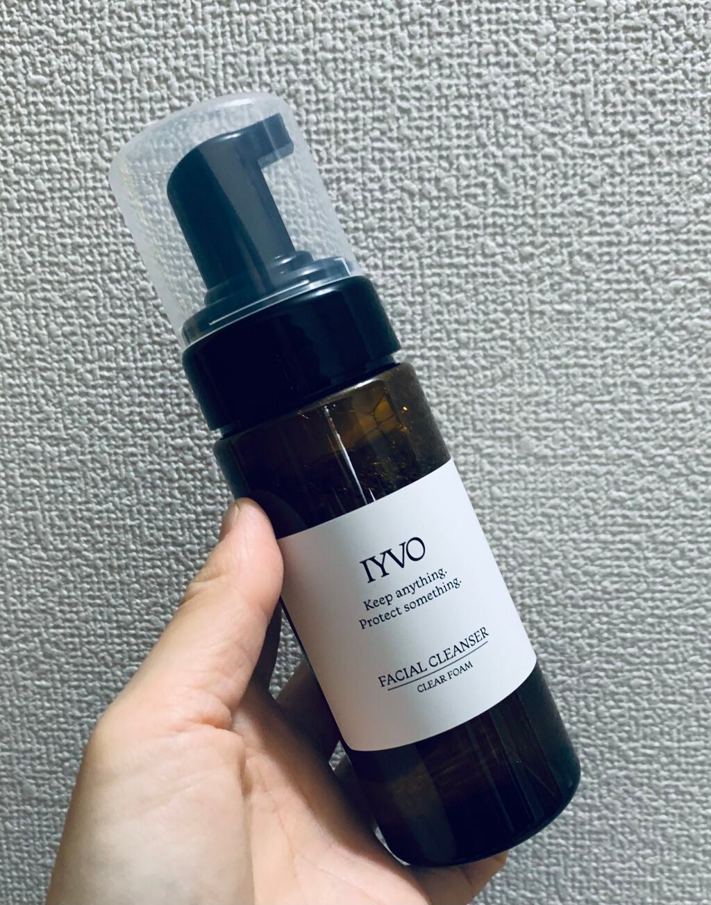 フェイシャルクレンザー クリアフォーム/IYVO/洗顔フォームを使ったクチコミ(2枚目)