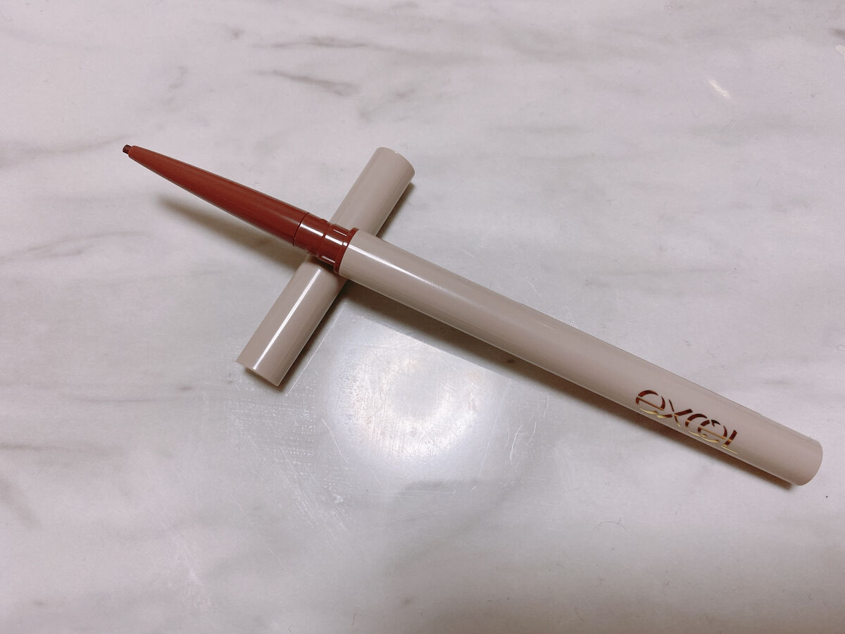 ニュアンスフル ペンシルライナー  NP03 ピンクブラウン/excel/ペンシルアイライナーを使ったクチコミ（2枚目）