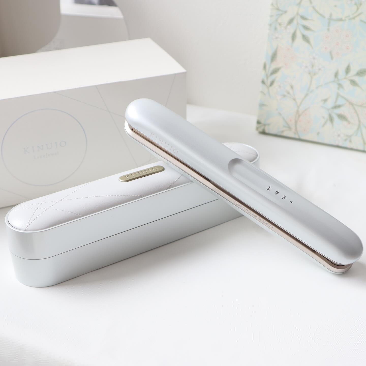 Luxejewel［ラグジュエル］-KINUJO コードレスアイロン-/KINUJO/ストレートアイロンを使ったクチコミ（1枚目）