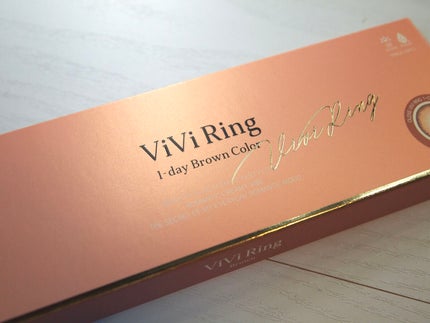 ViVi Ring 1day/OLENS/ワンデー(1DAY)カラコンを使ったクチコミ(5枚目)