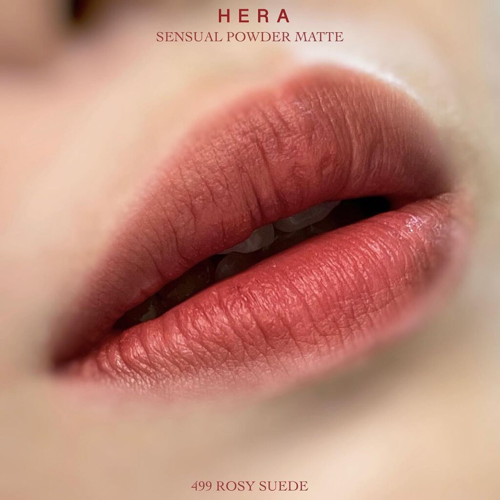 センシュアルパウダーマットリキッド/HERA/口紅を使ったクチコミ(1枚目)