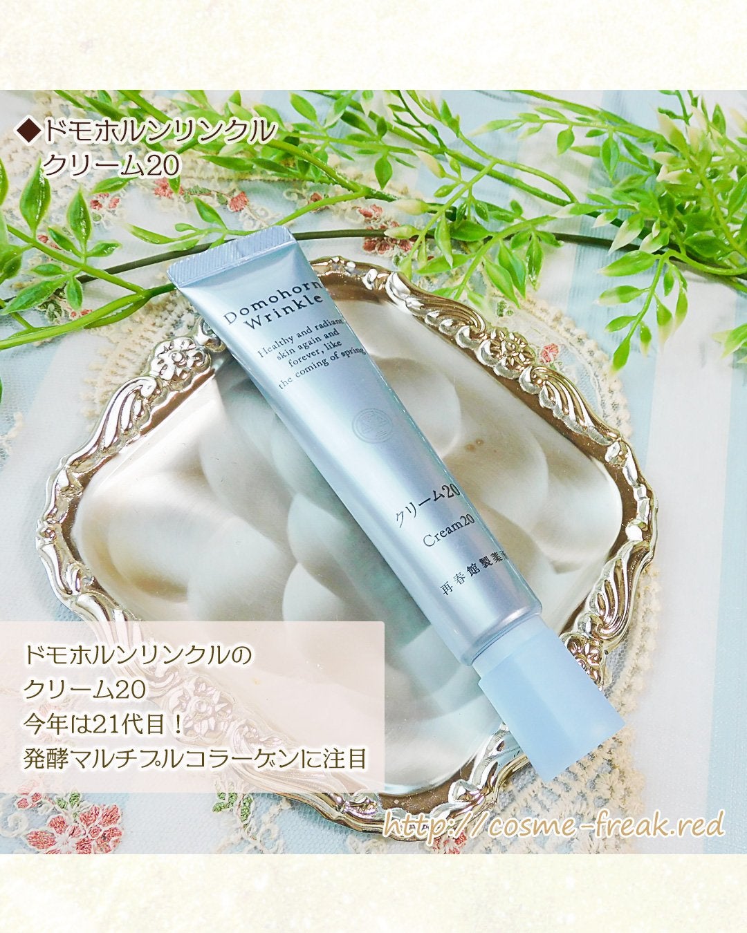 クリーム20/ドモホルンリンクル/フェイスクリームを使ったクチコミ(3枚目)