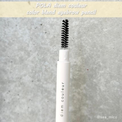 カラーブレンドアイブローペンシル/ディエム クルール/アイブロウペンシルを使ったクチコミ(4枚目)