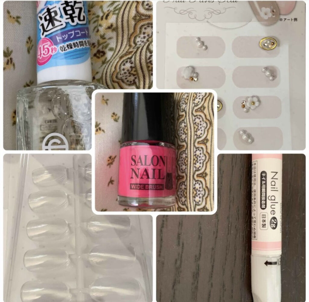 AT サロンネイルエナメル 07ネオンピンク/Art Collection/マニキュアを使ったクチコミ（2枚目）