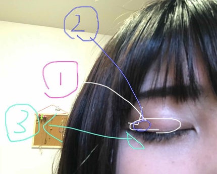 ジューシーピュアアイズ/キャンメイク/アイシャドウパレットを使ったクチコミ(3枚目)