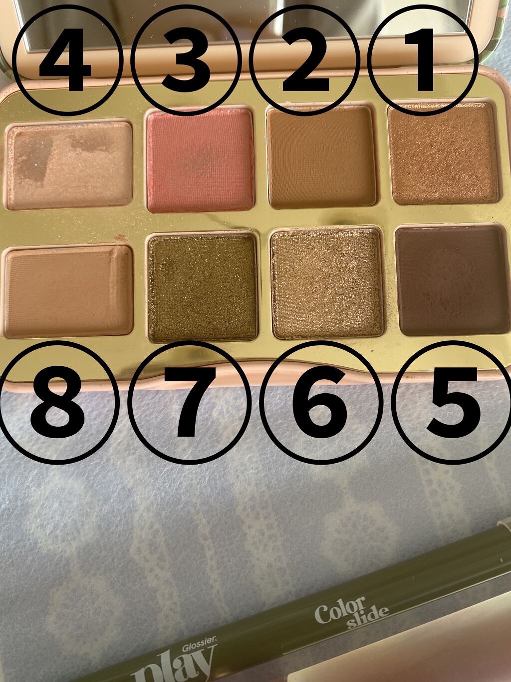 Color Slide/Glossier./ペンシルアイライナーを使ったクチコミ（3枚目）