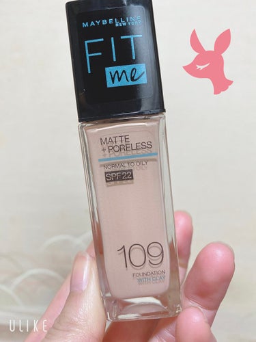 フィットミー リキッドファンデーション R/MAYBELLINE NEW YORK/リキッドファンデーションを使ったクチコミ（1枚目）