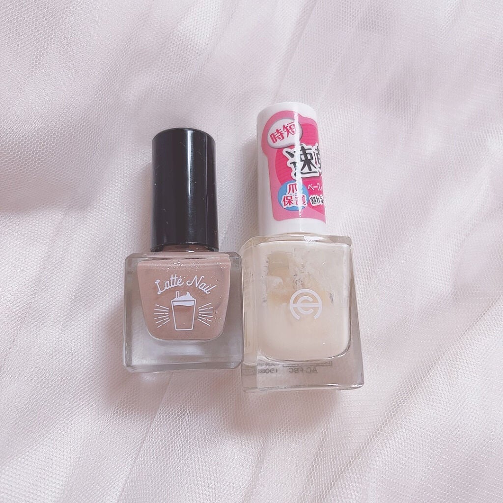 AC クイックドライベース&ハードナー/AC MAKEUP/ネイルベースコートを使ったクチコミ(4枚目)