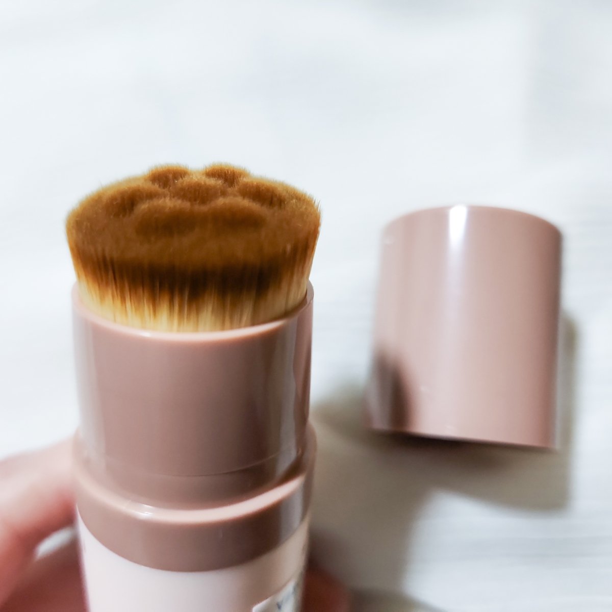 ヴィーガンナチュラルカバースティックファンデーション/DERMASHARE/その他ファンデーションを使ったクチコミ（3枚目）