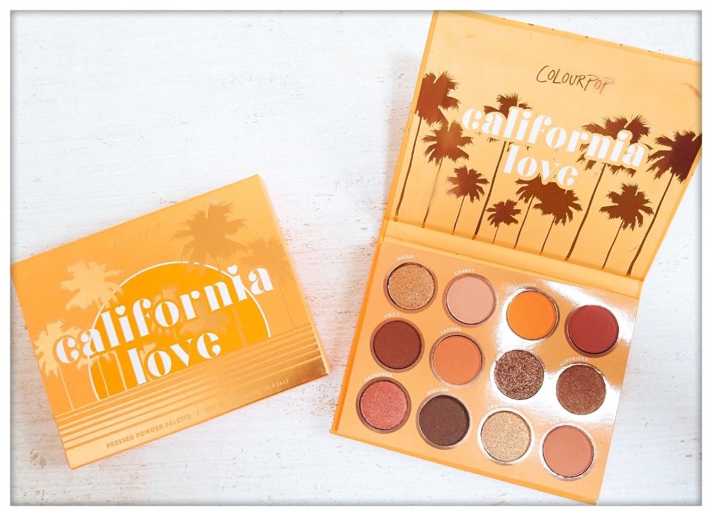 California Love/ColourPop/アイシャドウパレットを使ったクチコミ（1枚目）