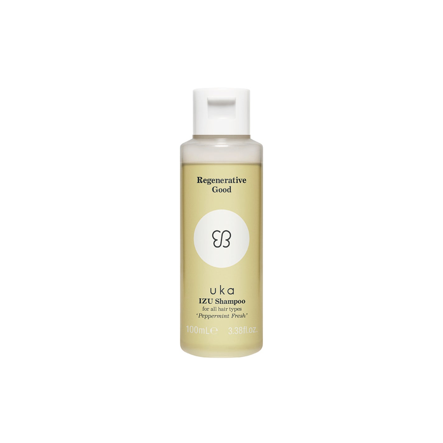 uka IZU Shampoo for all hair types 'Peppermint Fresh' ボトル(100ml)