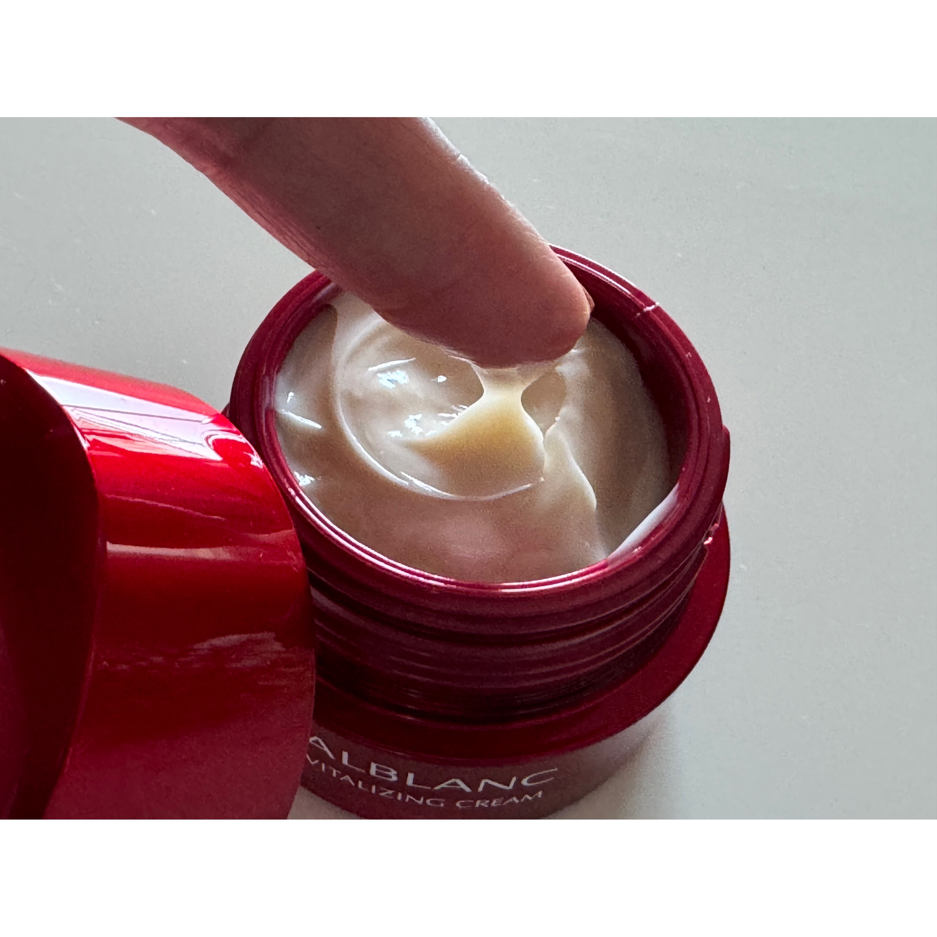 バイタライジングクリーム/ALBLANC/フェイスクリームを使ったクチコミ（3枚目）