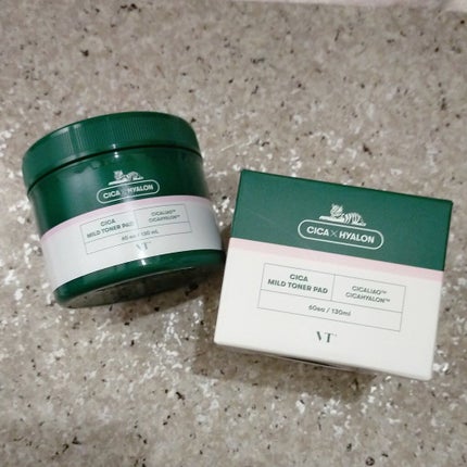 CICA マイルドトナーパッド/VT/トナーパッドを使ったクチコミ(1枚目)