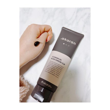 ブラックジェルクレンジング/.akaran/クレンジングジェルを使ったクチコミ(1枚目)