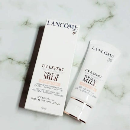 UV エクスペール トーン アップ ローズ/LANCOME/日焼け止め・UVケアを使ったクチコミ(1枚目)