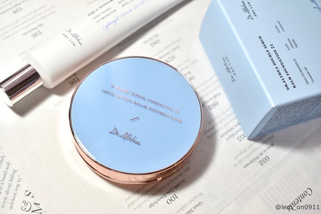 ダブル セラム バーム ファンデーション/Dr.Althea/クリーム・エマルジョンファンデーションを使ったクチコミ(3枚目)