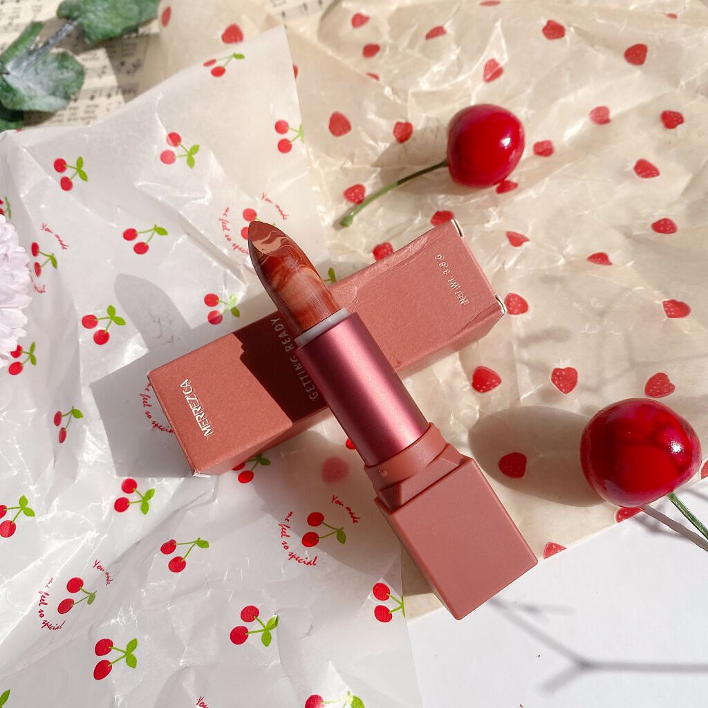 Getting Ready for Lip Color/MERREZ'CA/口紅を使ったクチコミ(7枚目)