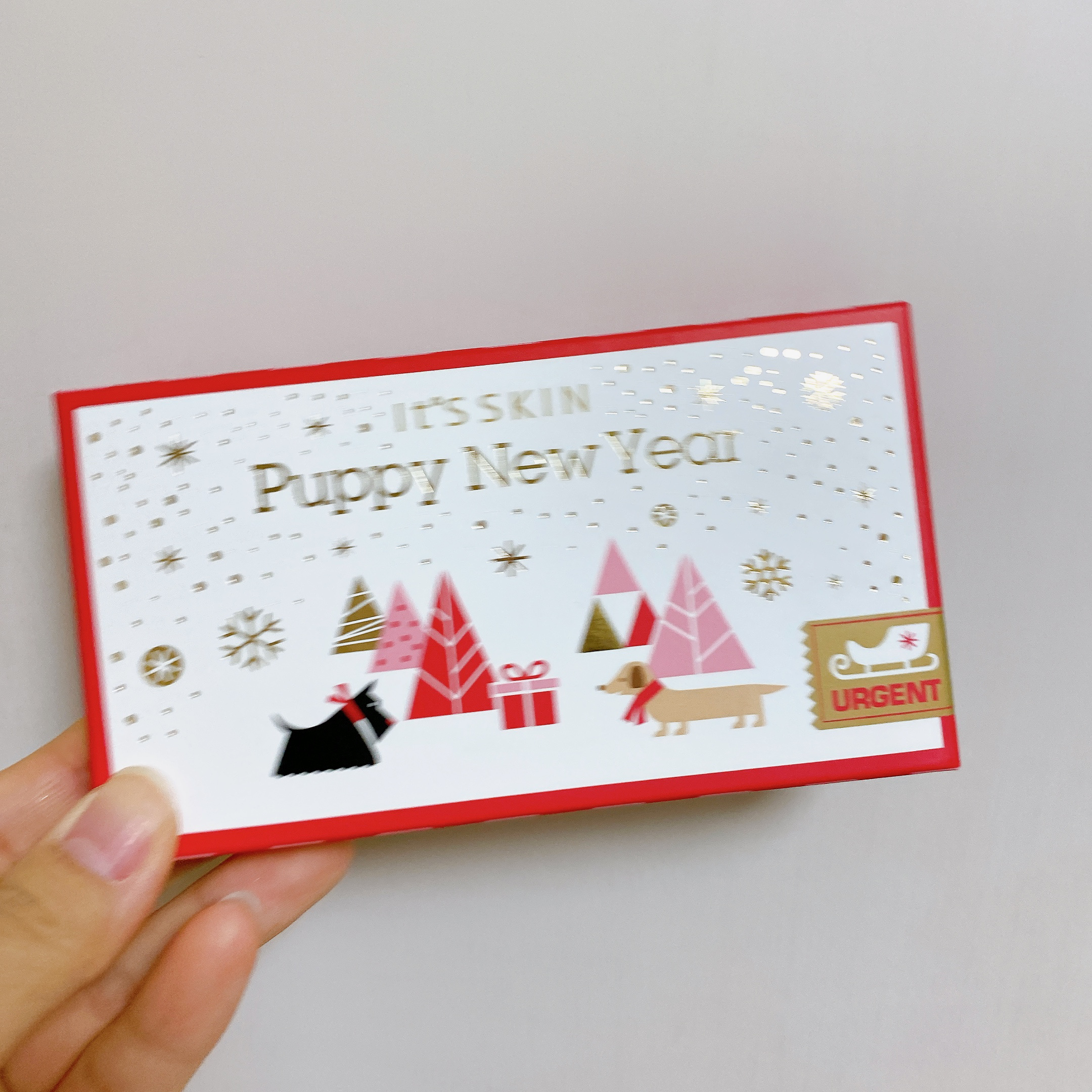 It's skin イッツスキン ライフカラーパレットのクチコミ「\It's skin イッツスキン ライフカラーパレット/

Puppy New Year..」（2枚目）