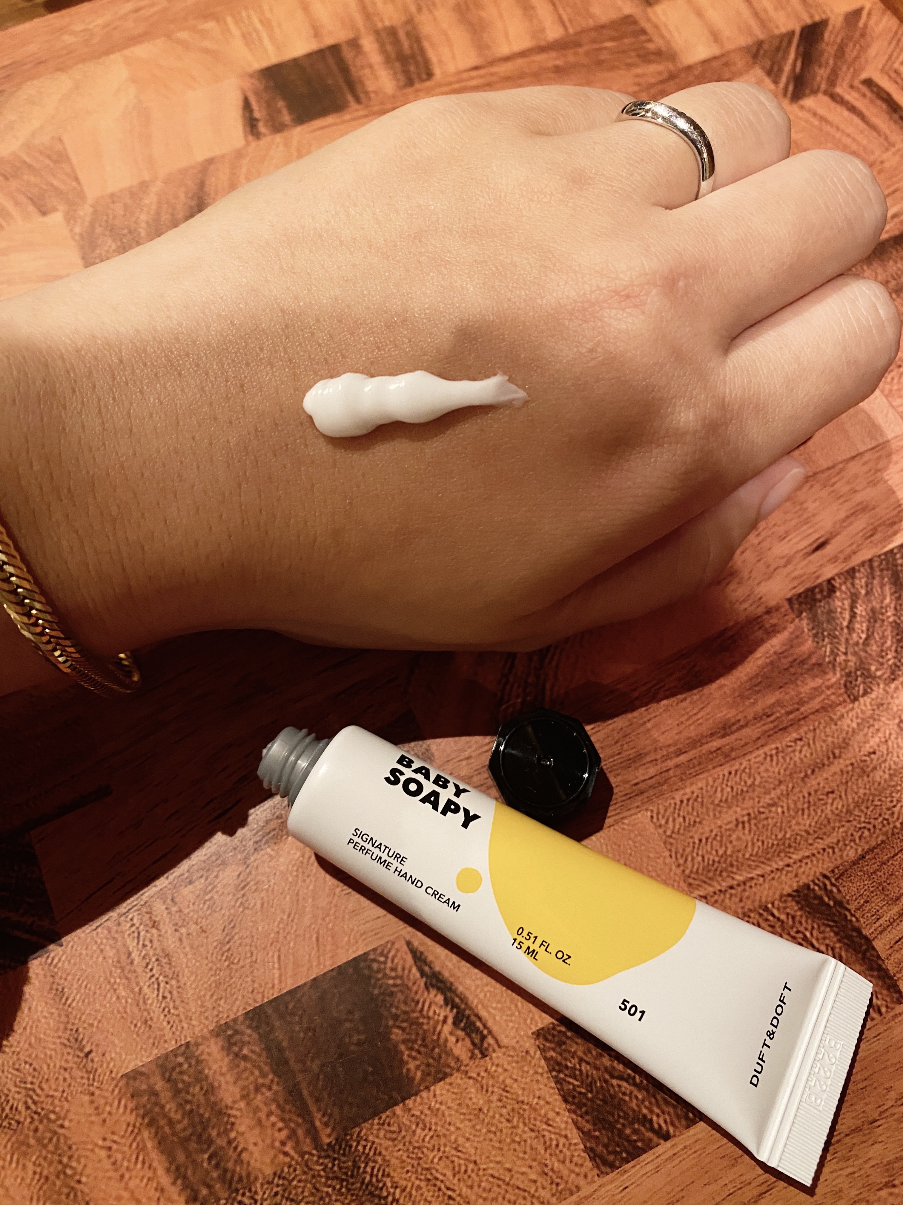 シグネチャーパフュームハンドクリームミニチュアギフトセット/DUFT&DOFT/ハンドクリームを使ったクチコミ（2枚目）