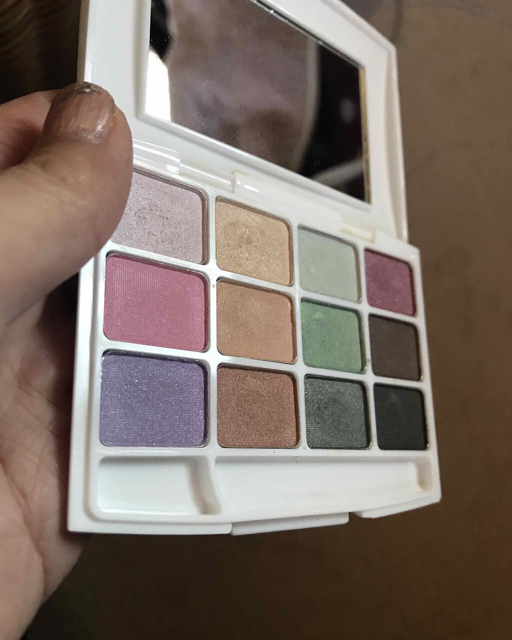 ルージーン 12色アイシャドウパレット DAISO