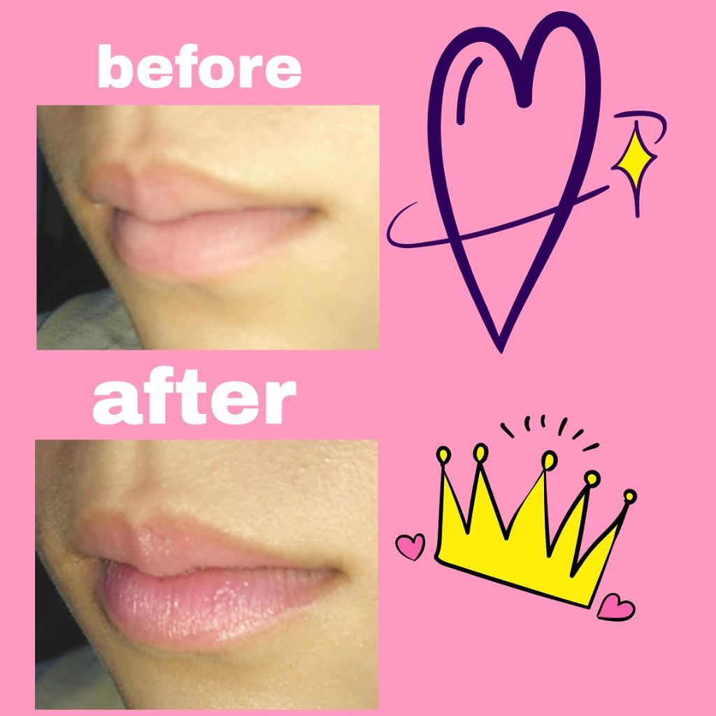 口紅がいらない薬用リップうすづきUV/メンターム/リップクリームを使ったクチコミ（3枚目）