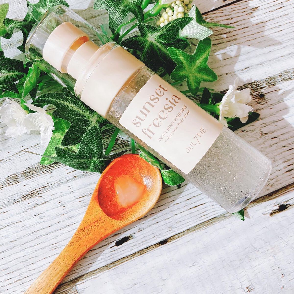 エンジェリングヘアミスト サンセットフリージア/JUL7ME/ヘアミストを使ったクチコミ（2枚目）