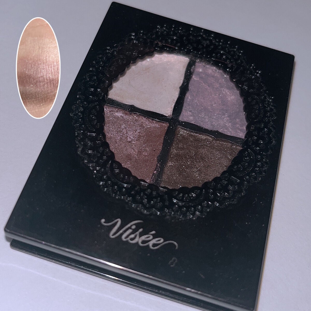 グロッシーリッチ アイズ/Visée/アイシャドウパレットを使ったクチコミ(1枚目)