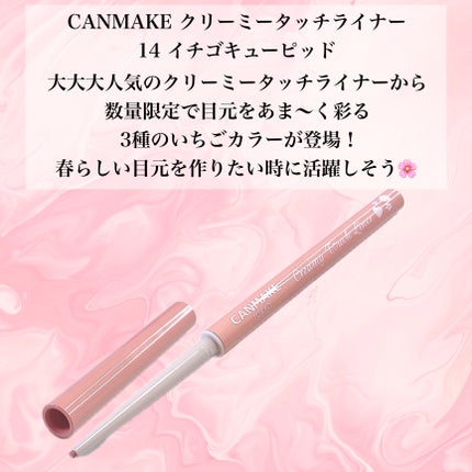クリーミータッチライナー/キャンメイク/ジェルアイライナーを使ったクチコミ(2枚目)