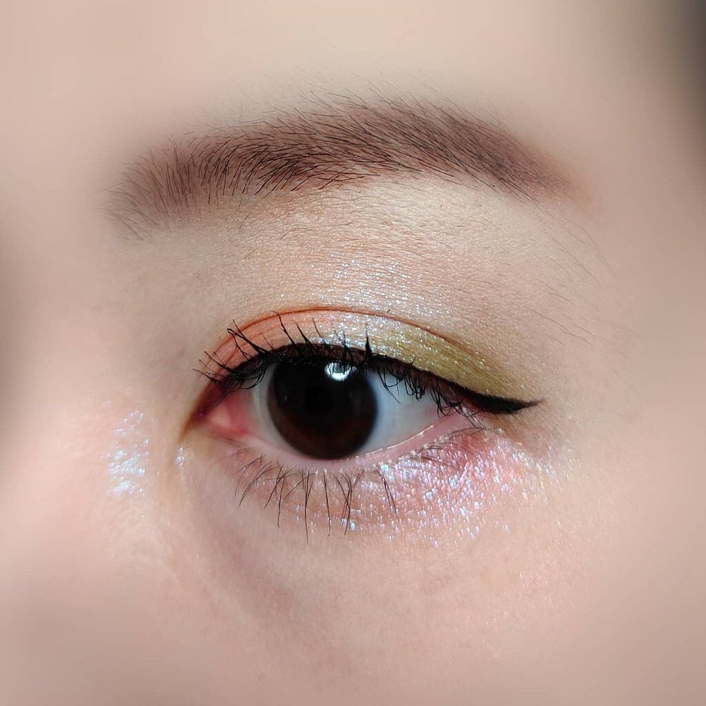 マルチグリッターカラー/ENBAN TOKYO/単色アイシャドウを使ったクチコミ(4枚目)