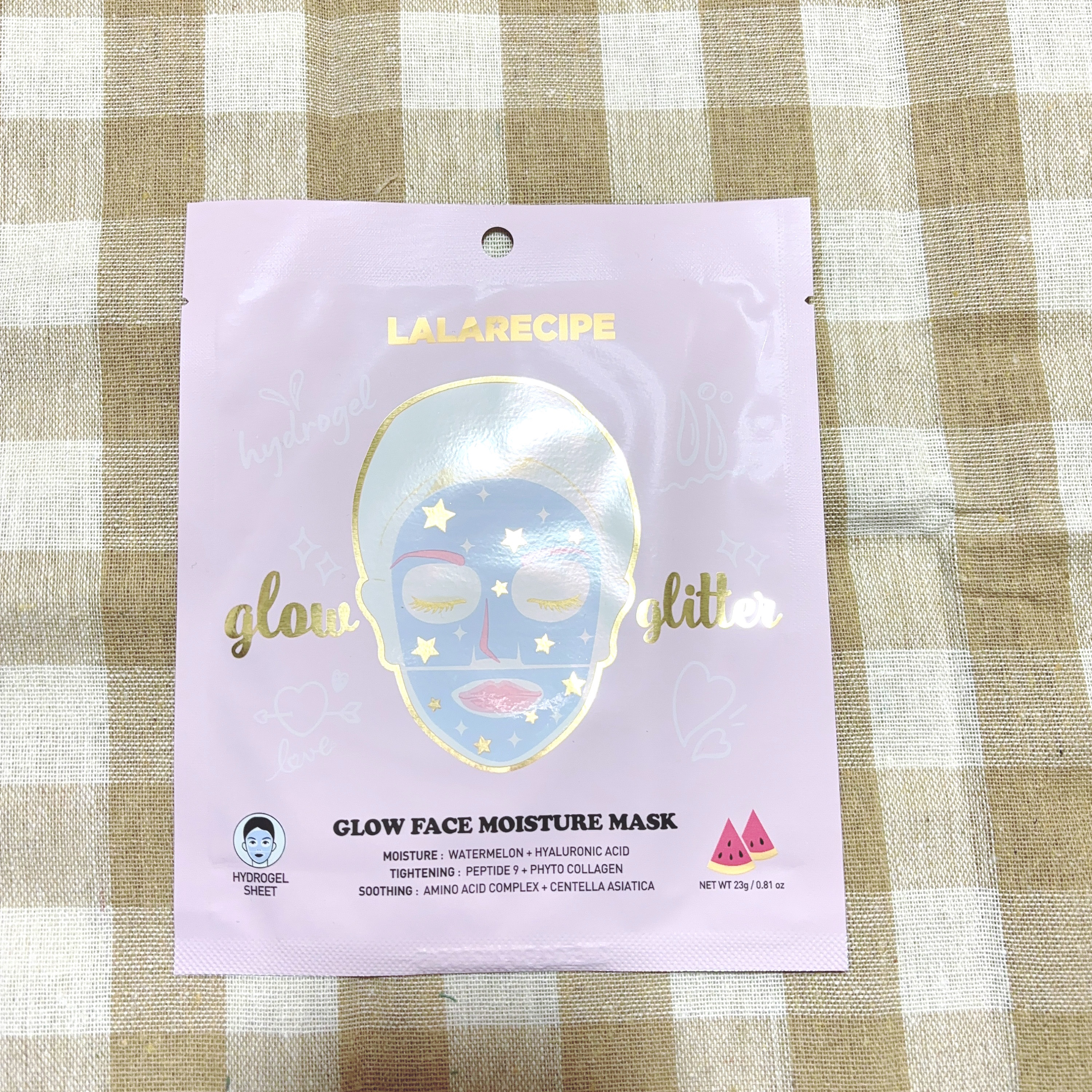 ハートゴーグルマスク/ララレシピ/シートマスク・パックを使ったクチコミ（2枚目）