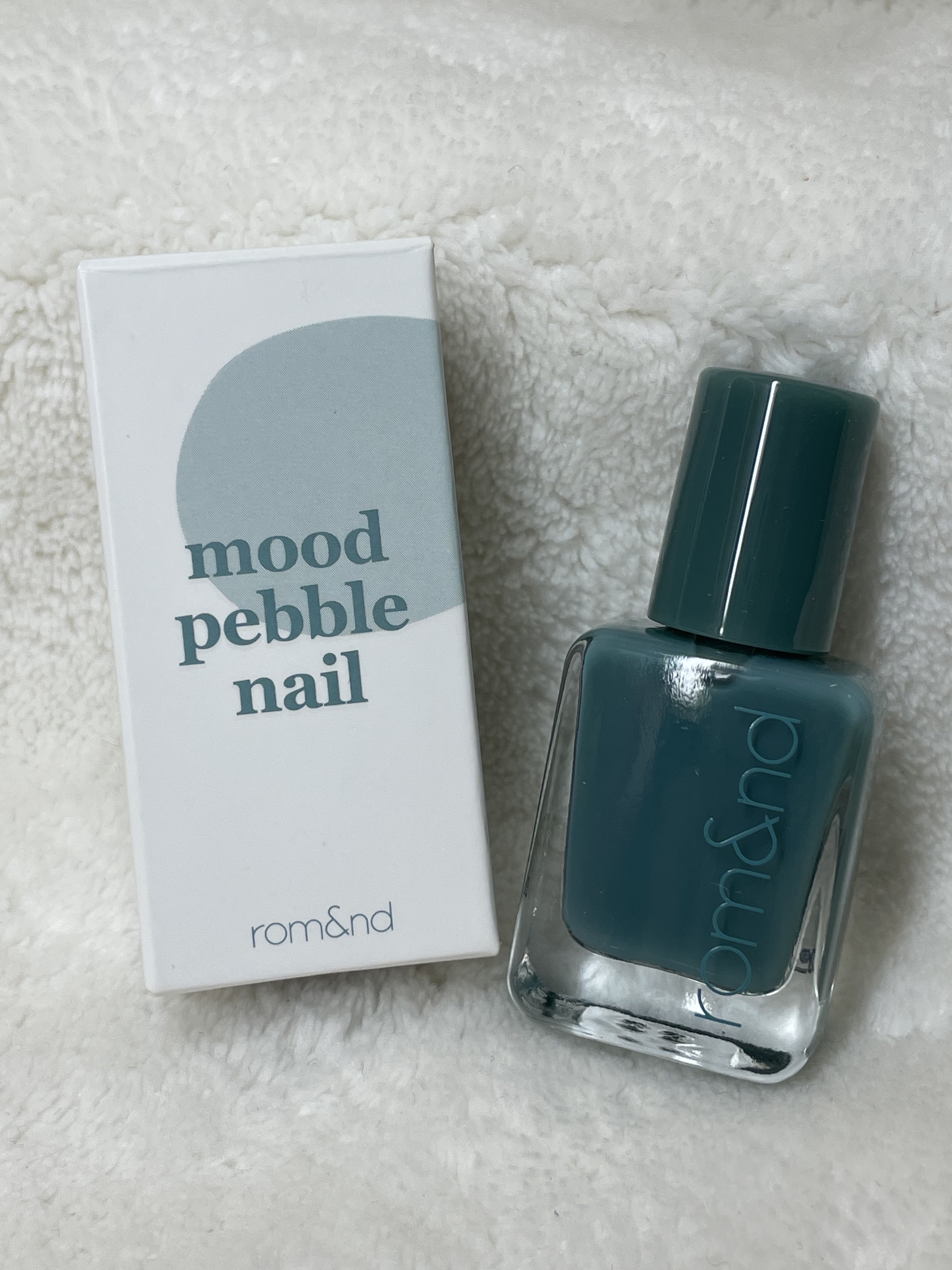 ムードペブルネイル/rom&nd/マニキュアを使ったクチコミ（1枚目）