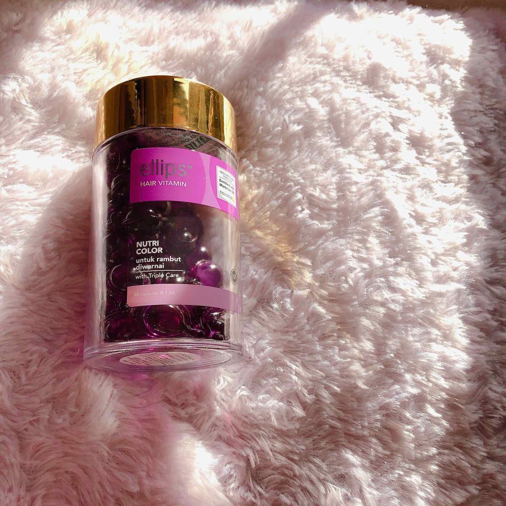 ヘアーオイル【トリートメント】/ellips/ヘアオイルを使ったクチコミ(1枚目)