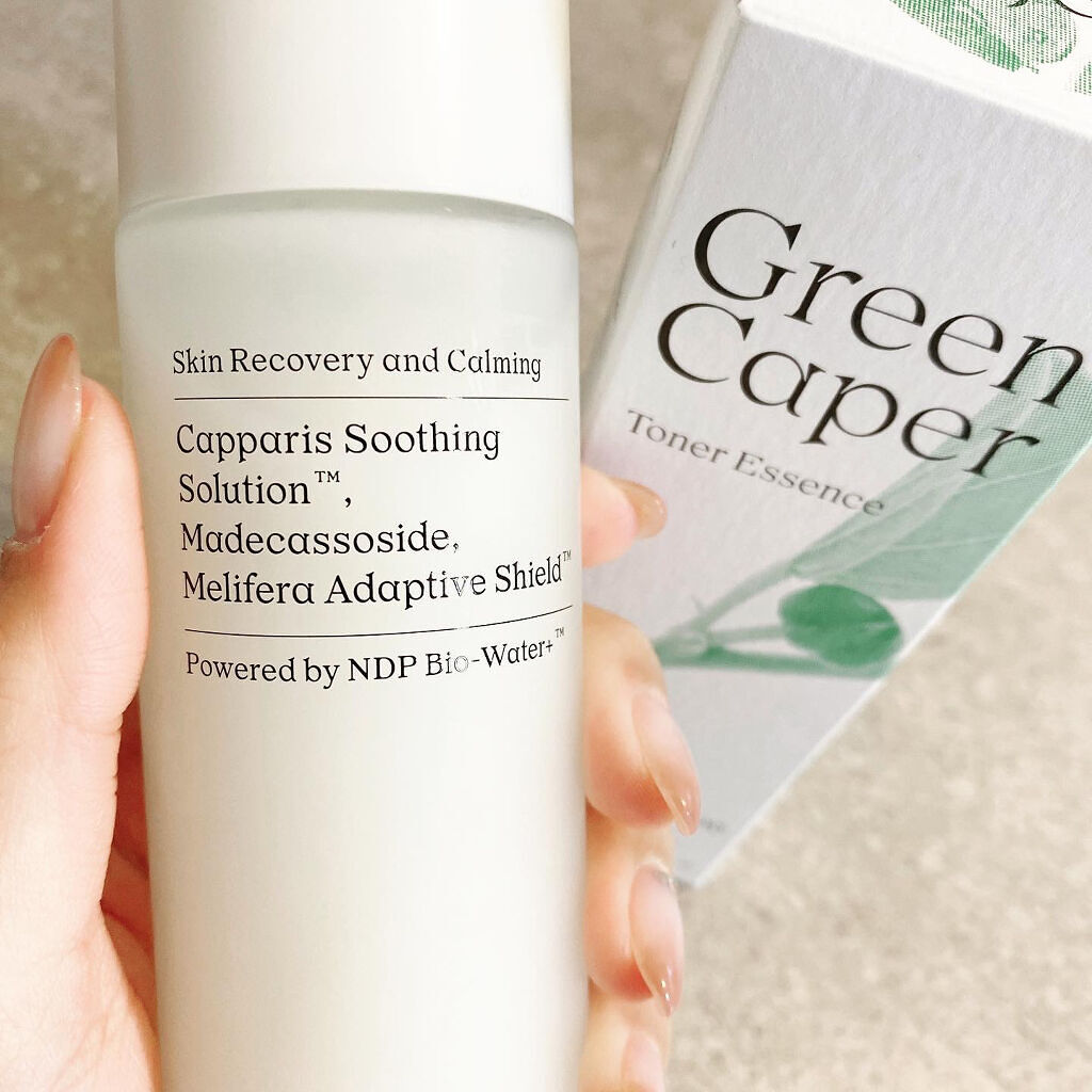 Green Caper Toner Essence/NATURAL DERMA PROJECT/化粧水を使ったクチコミ（2枚目）