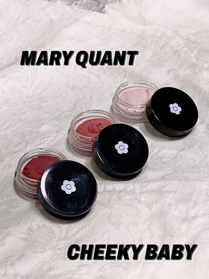 チーキー ベビー/MARY QUANT/ジェル・クリームチークを使ったクチコミ(1枚目)