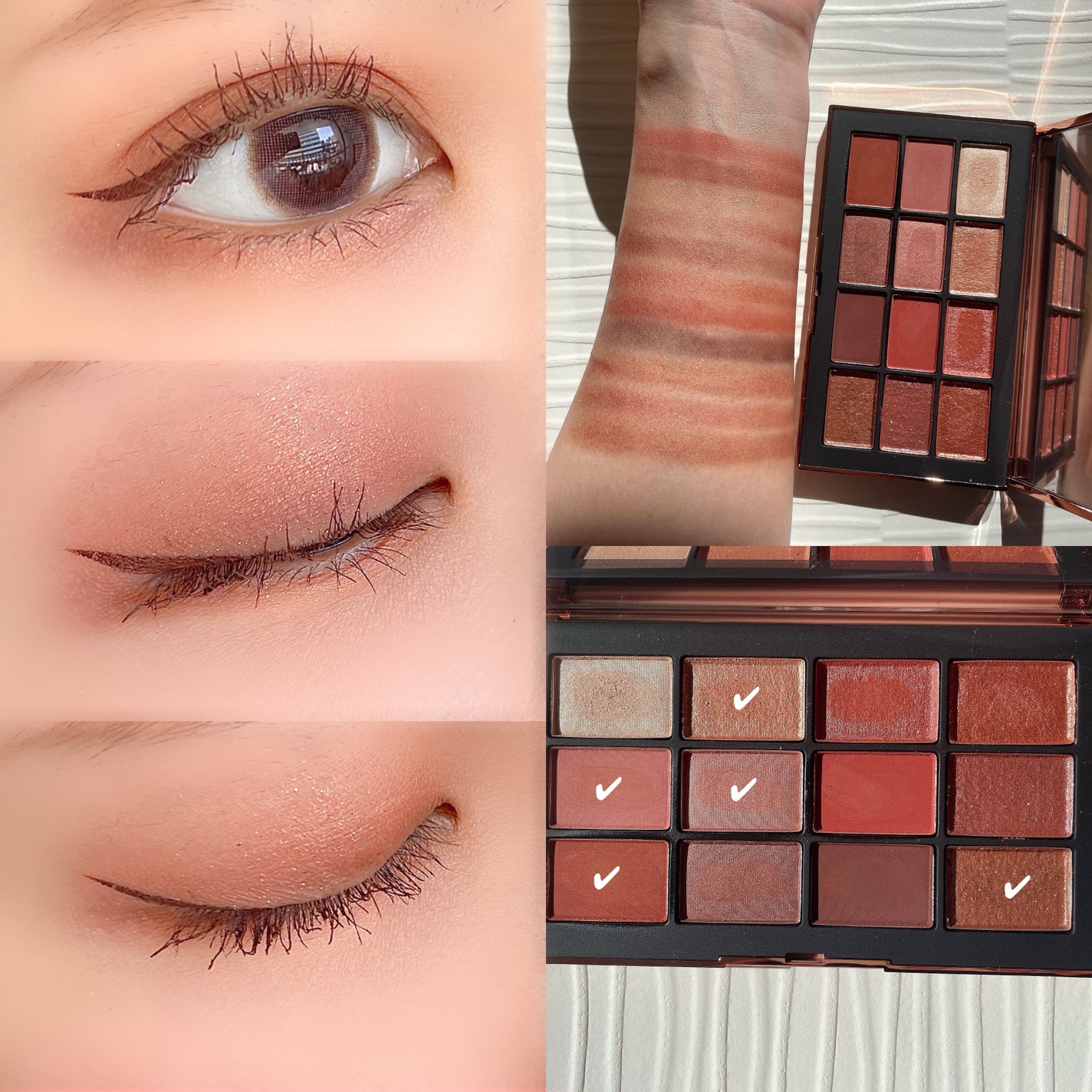 アフターグロー イリジスタブル アイシャドーパレット/NARS/アイシャドウパレットを使ったクチコミ(2枚目)
