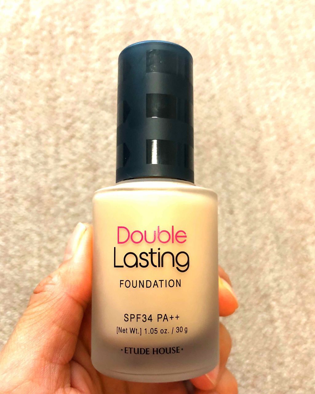 ダブルラスティング ファンデーション/ETUDE/リキッドファンデーションを使ったクチコミ(1枚目)