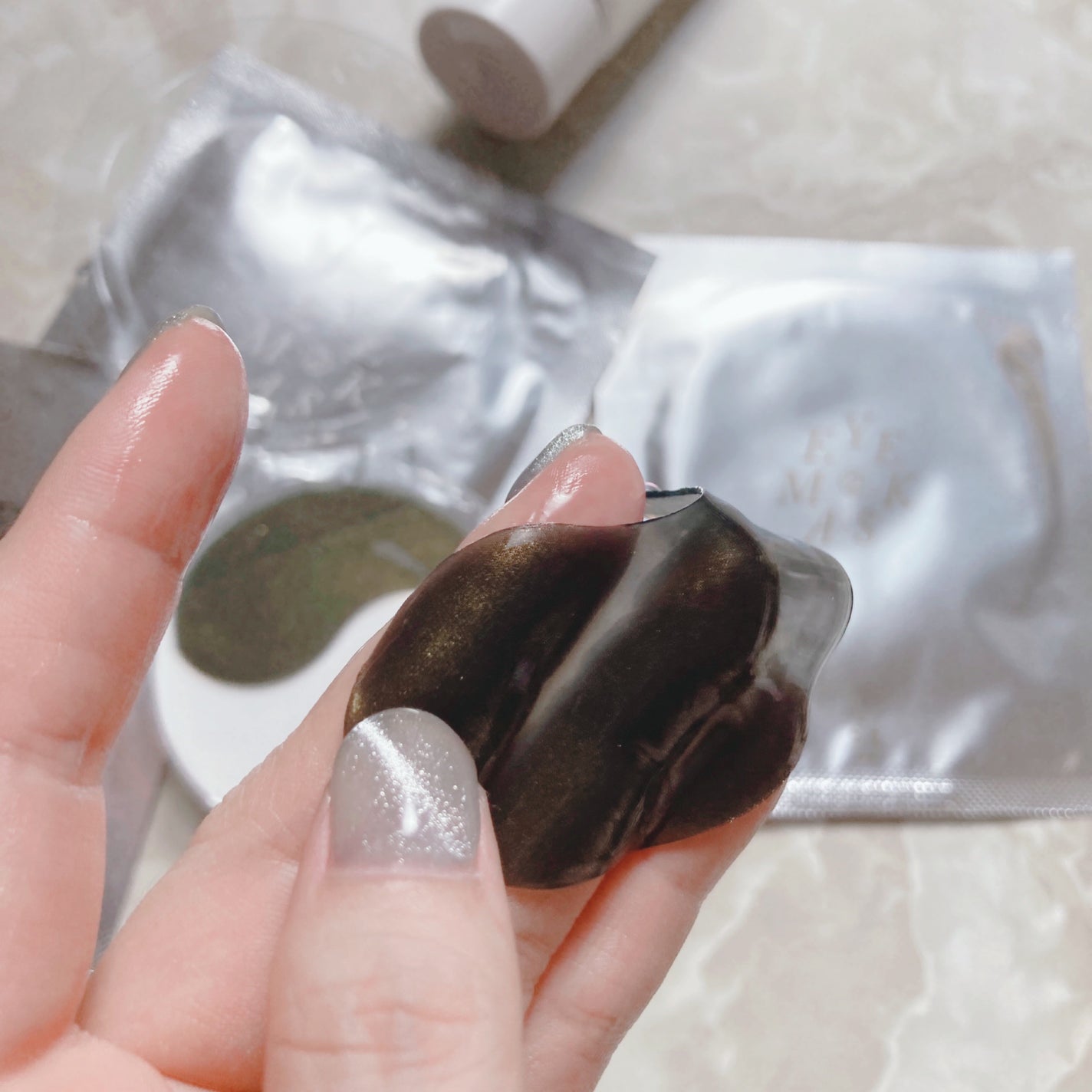 POOL DIVE EYE MASK (プールダイブ目元マスク)/Shangpree/アイケア・アイクリームを使ったクチコミ(5枚目)