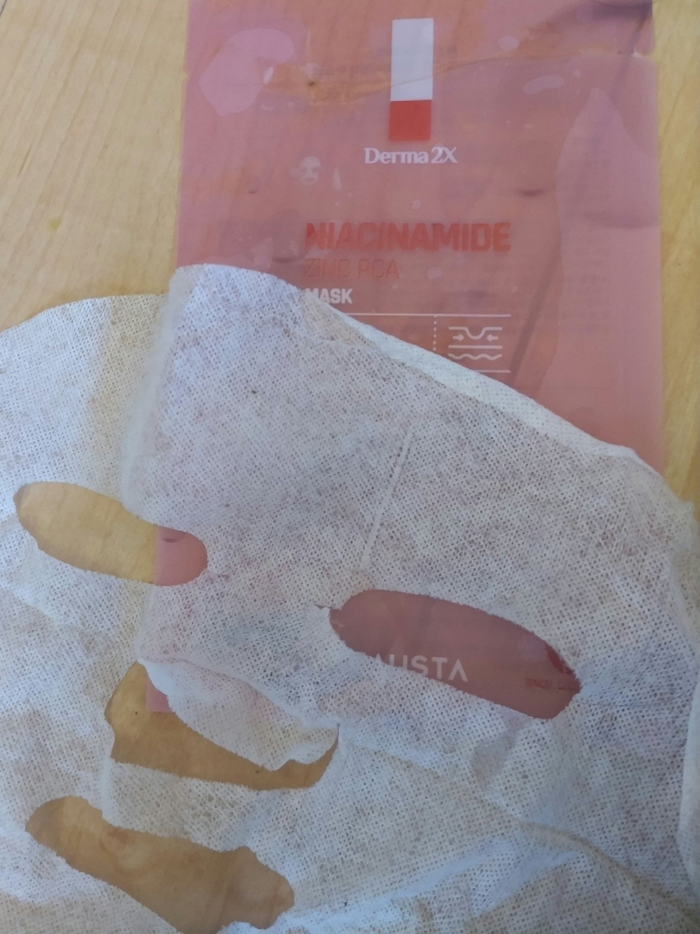 ダーマ2Xナイアシンアミド亜鉛PCAマスク/BEAUSTA/シートマスク・パックを使ったクチコミ(1枚目)