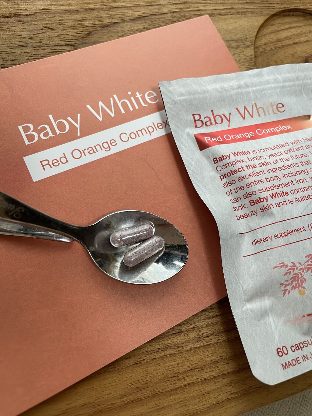 Baby White 60粒/renaTerra/美容サプリメントを使ったクチコミ（2枚目）