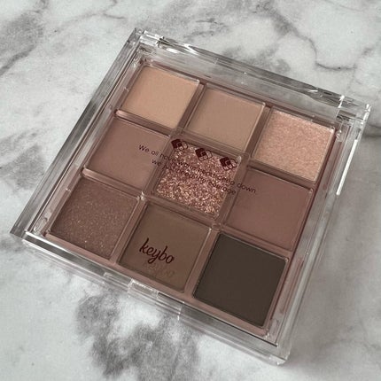 KEYBO FALL IN LOVE SHADOW PALETTE/keybo/アイシャドウパレットを使ったクチコミ(3枚目)