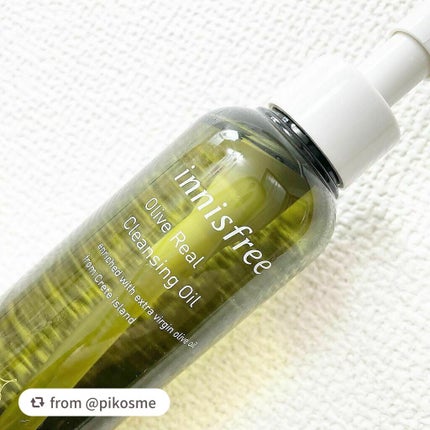 オリーブリアル クレンジングオイル/innisfree/オイルクレンジングを使ったクチコミ(1枚目)