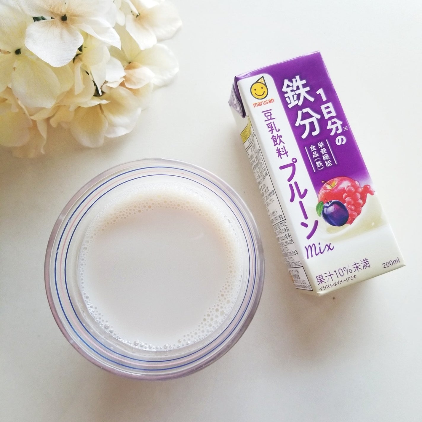 bambi♡ on LIPS 「マルサンアイ♡豆乳飲料プルーンmix200㎖&豆乳飲料きなこ2..」(3枚目)