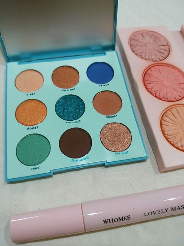  シャドウパレット MAR/ColourPop/パウダーアイシャドウを使ったクチコミ（1枚目）