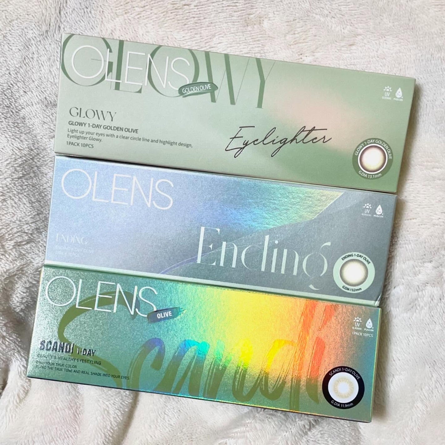 Glowy 1day/OLENS/ワンデー(1DAY)カラコンを使ったクチコミ(9枚目)