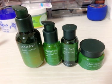 グリーンティーシード クリーム 50ml/innisfree/フェイスクリームを使ったクチコミ（3枚目）