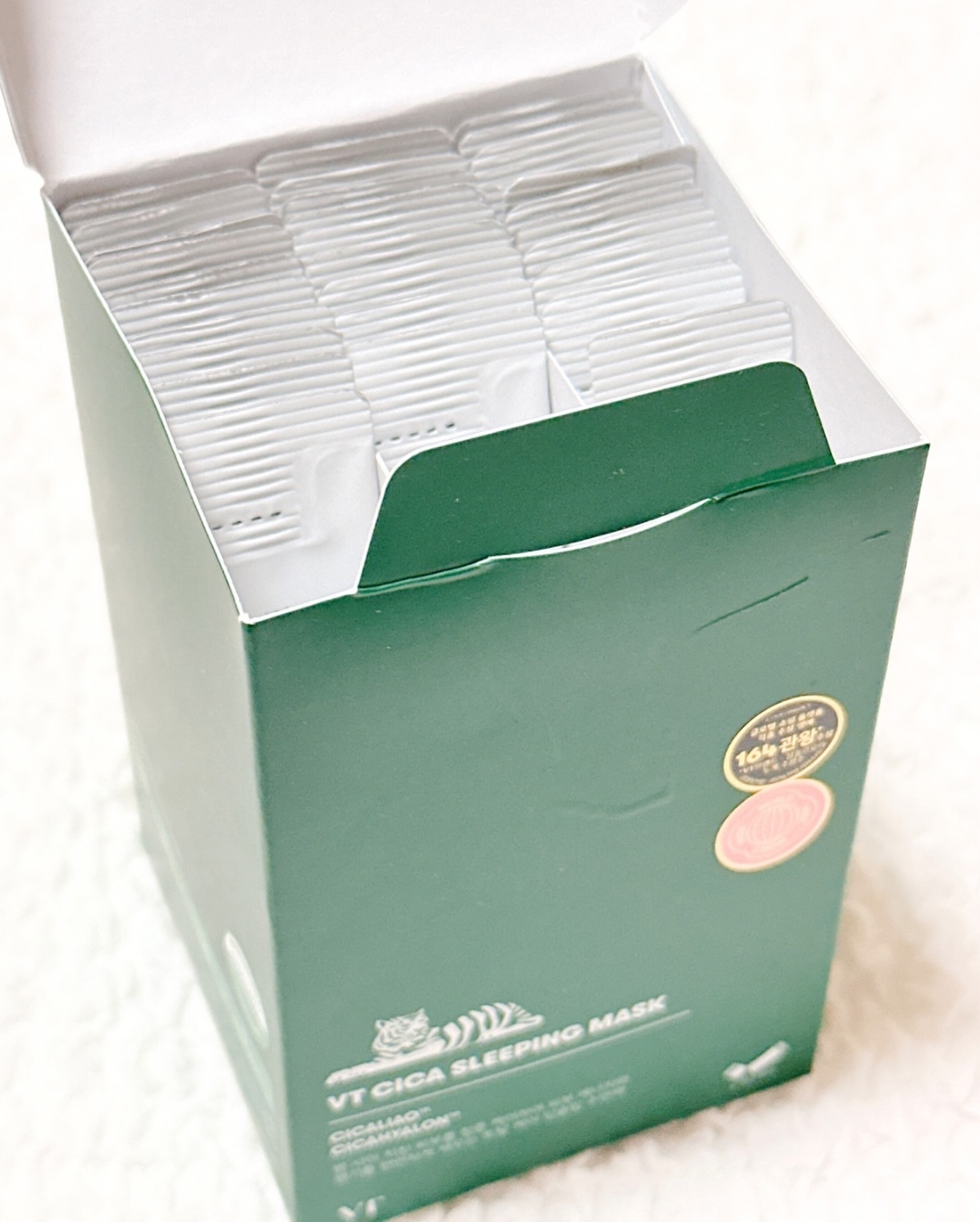 CICA スリーピングマスク/VT/シートマスク・パックを使ったクチコミ（2枚目）