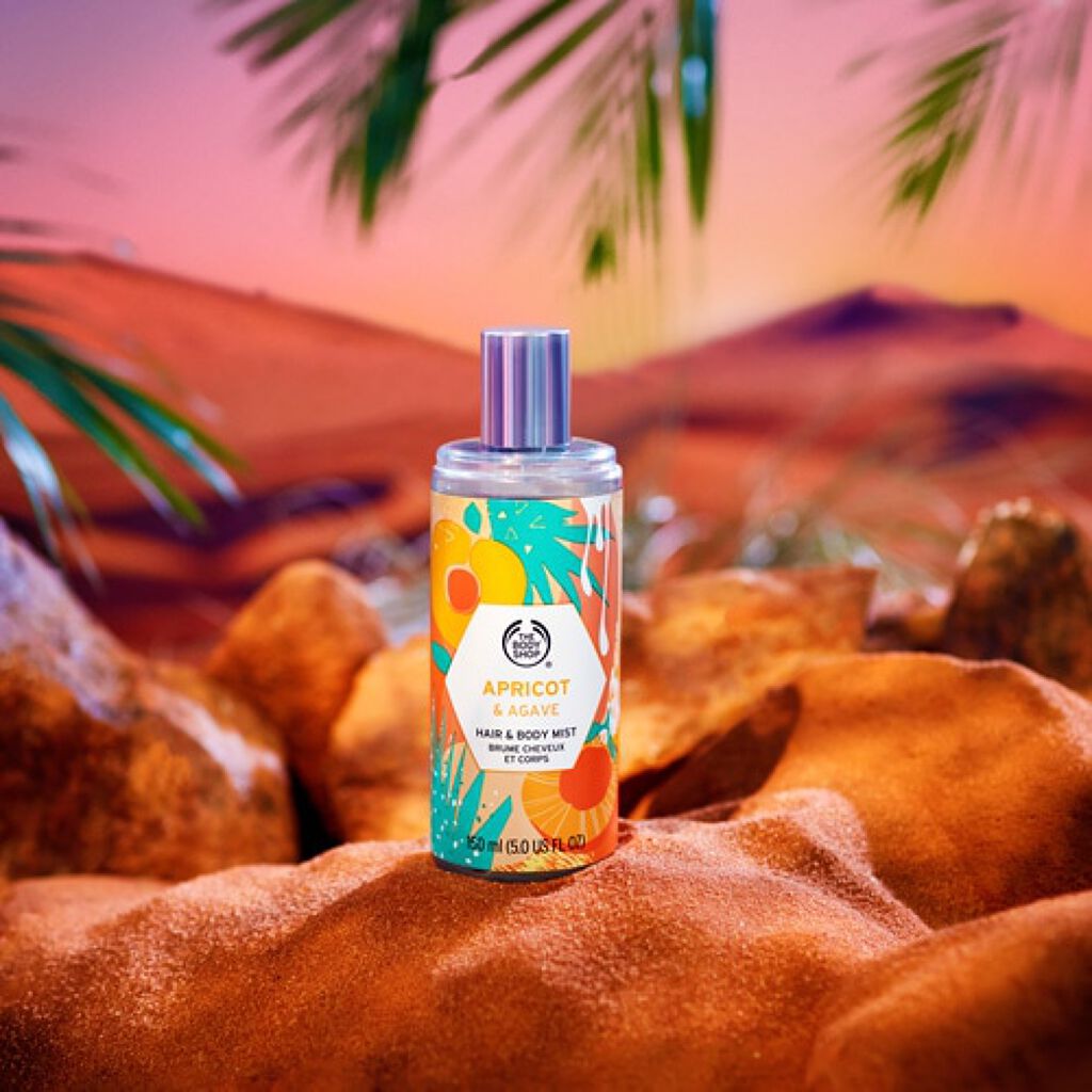 ヘア&ボディミスト アプリコット&アガベ THE BODY SHOP