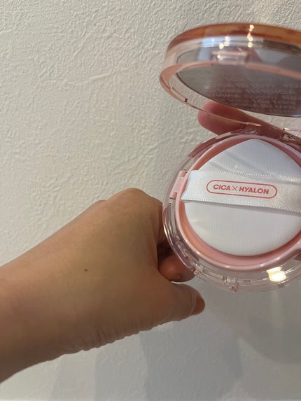 CICA エアリーフィットカバークッション/VT/クッションファンデーションを使ったクチコミ(4枚目)