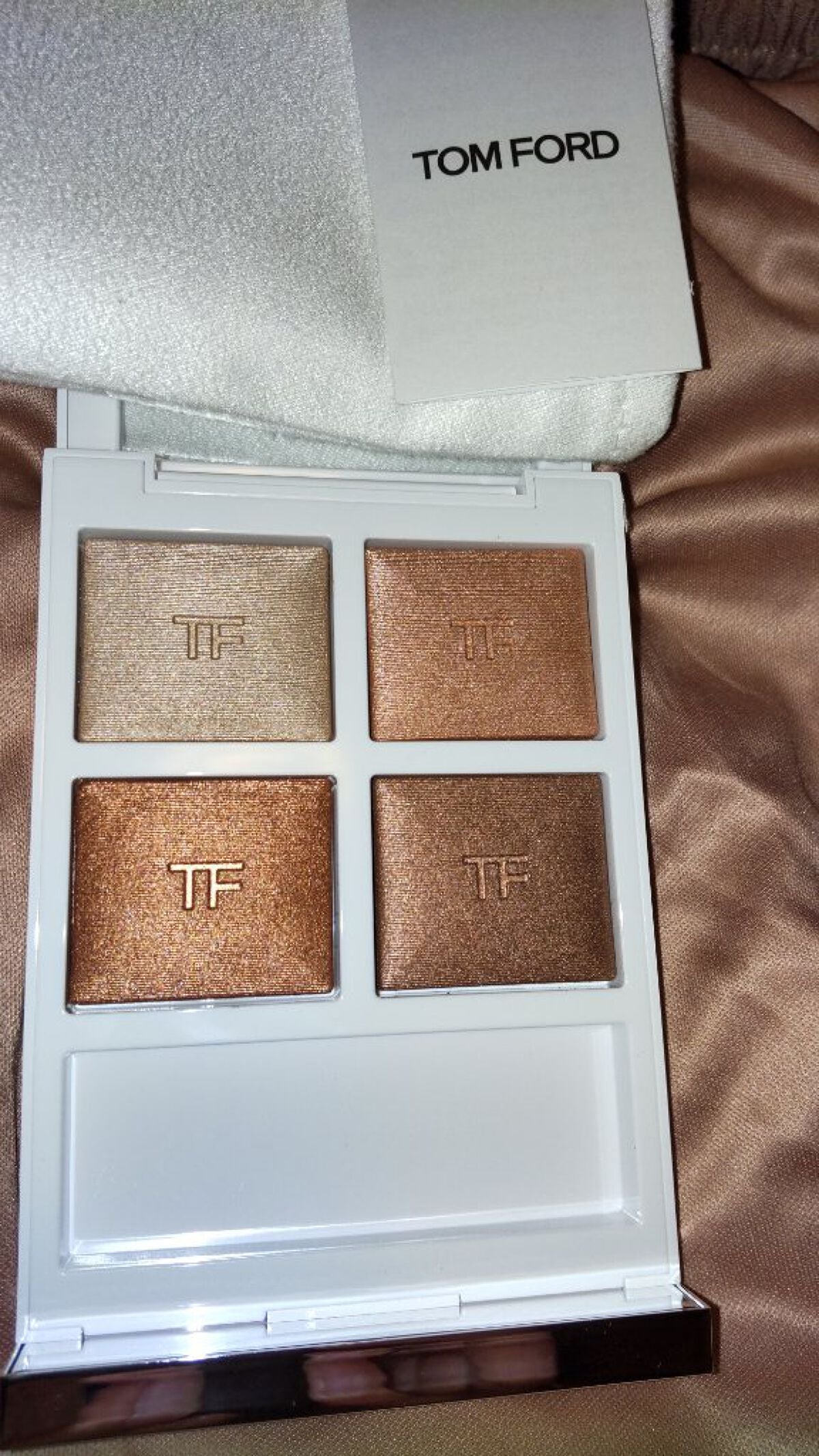 ソレイユ アイ カラー クォード/TOM FORD BEAUTY/アイシャドウパレットを使ったクチコミ(3枚目)