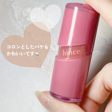 ロウグロウジェルティント/hince/リップティントを使ったクチコミ(4枚目)